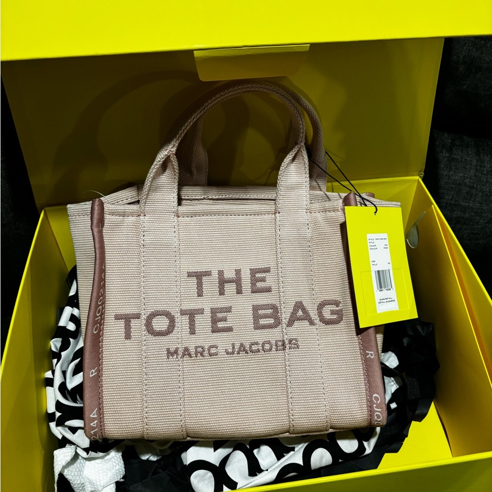 Marc Jacobs The Jaquard Small Rose Tote Bag